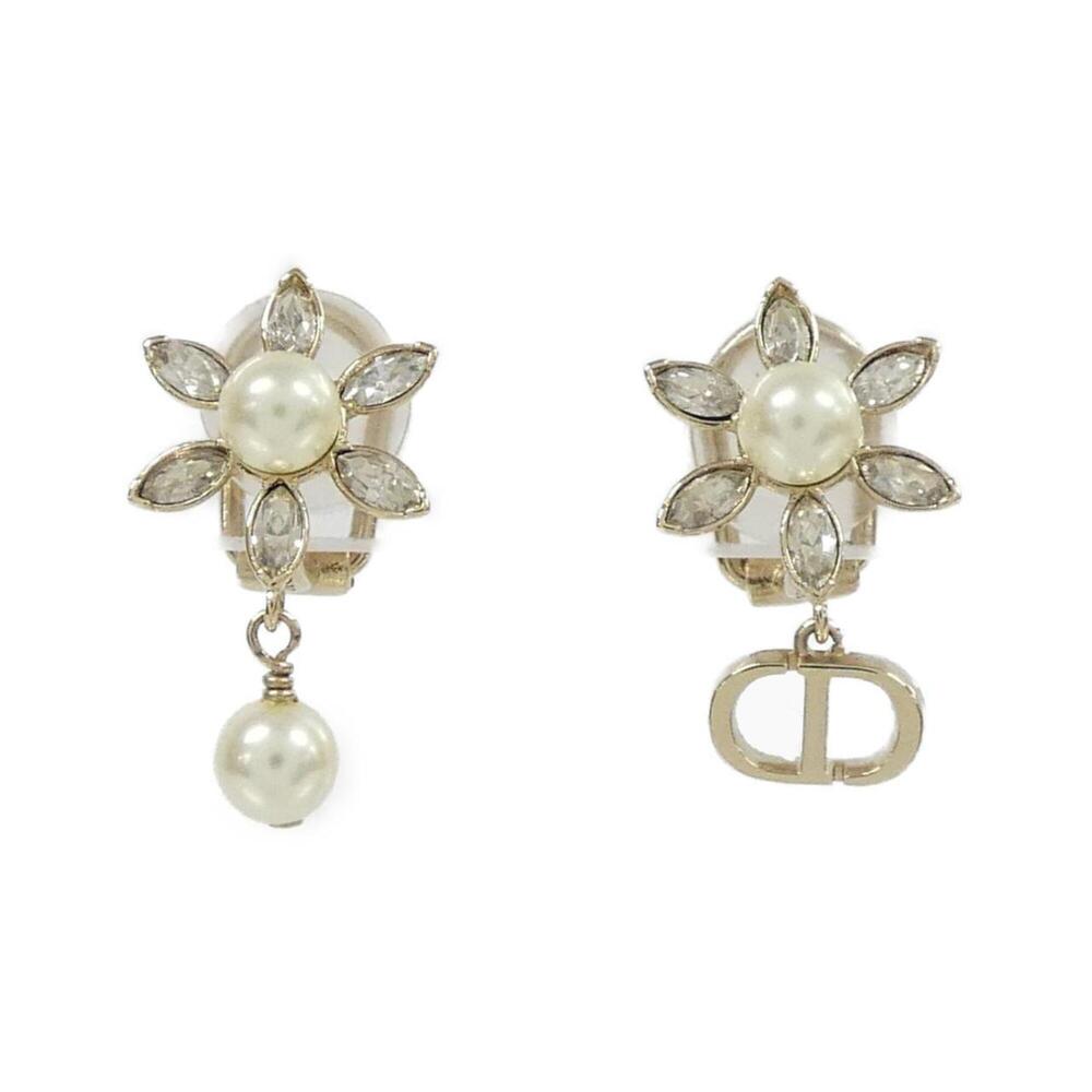DIOR White Earrings
